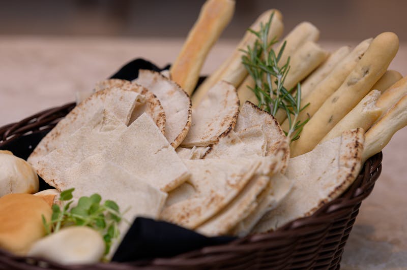 Ranch Breadsticks with garlic butter and dipping sauce
